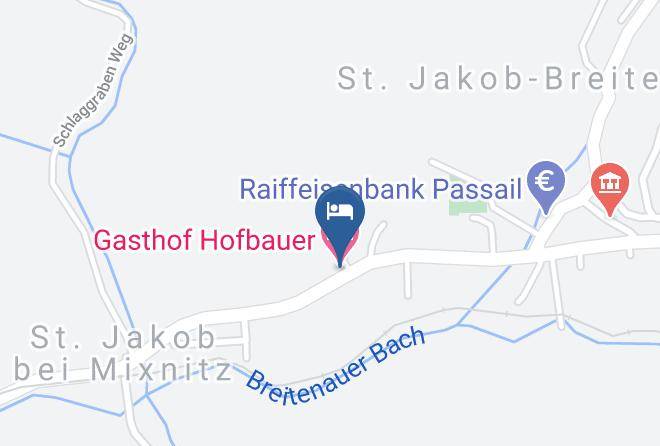 Bruck Murzzuschlag District - Gasthof Hofbauer Maps