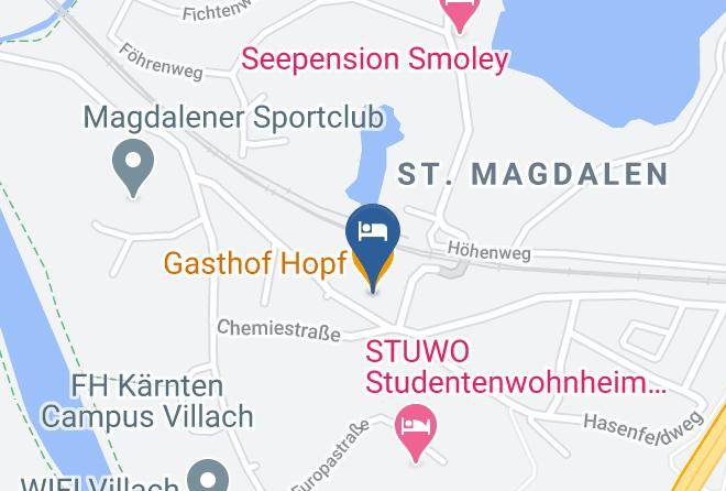 Villach - Gasthof Hopf Maps