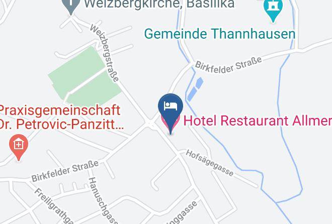 Weiz - Hotel Restaurant Allmer Maps
