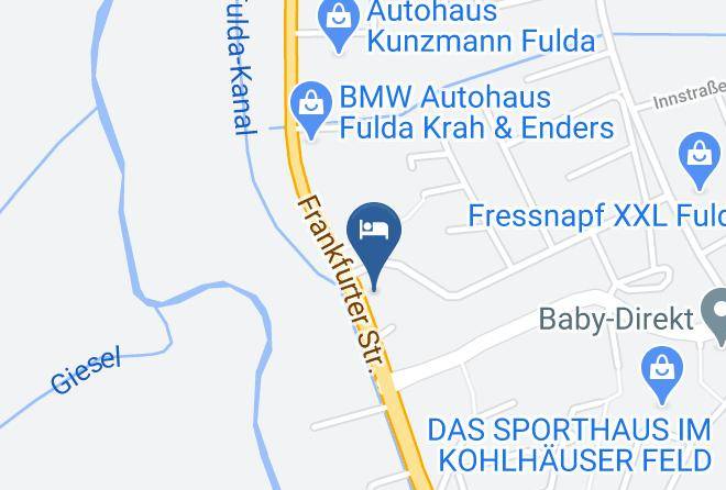 Fulda - Hotel Gasthof Harth Fulda Ohg Maps