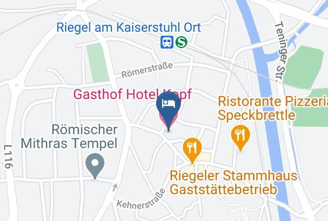 Emmendingen - Gasthof Hotel Kopf Maps