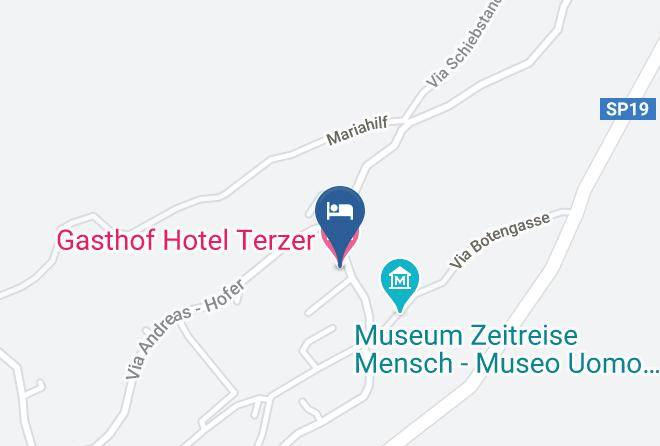 Bolzano - Gasthof Hotel Terzer Maps