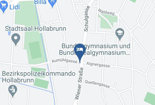 Hollabrunn - Gasthof Hotel Zum Goldenen Stern Maps