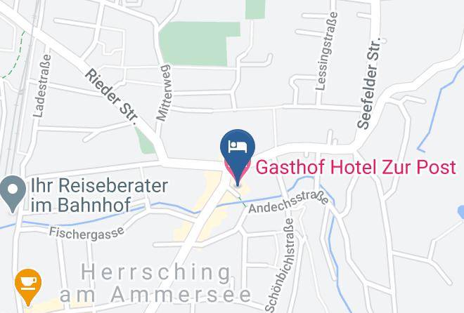 Starnberg - Gasthof Hotel Zur Post Maps
