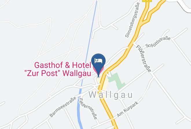Garmisch Partenkirchen - Gasthof & Hotel Zur Post Wallgau Maps