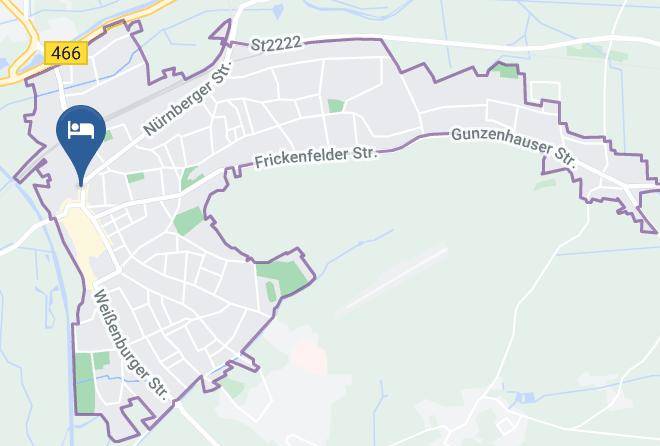 Weisenburg Gunzenhausen - Gasthof Hotel Zur Post Maps