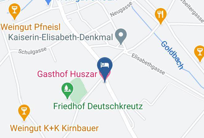 Oberpullendorf - Gasthof Huszar Maps