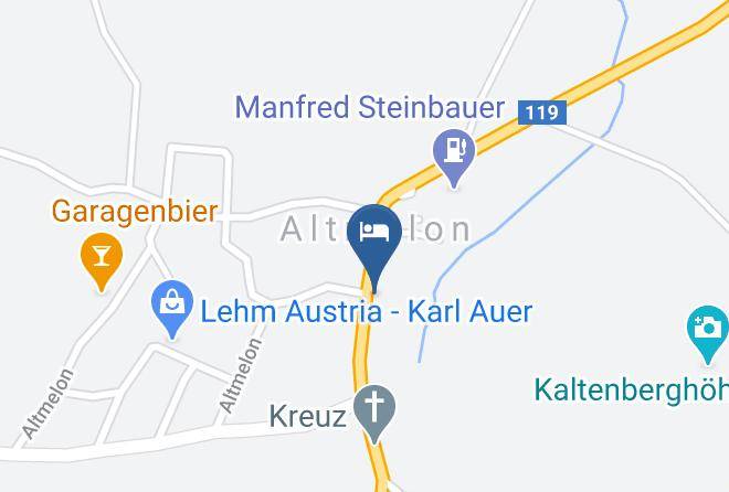 Zwettl - Gasthof J Spiegl Maps