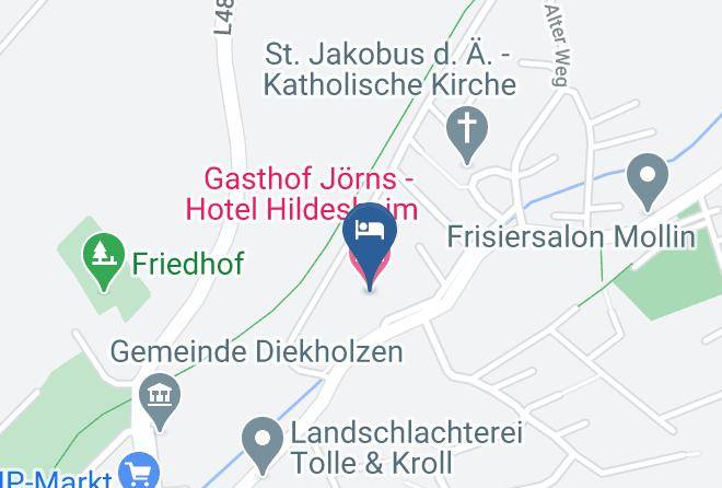 Hildesheim - Gasthof Jorns Hotel Hildesheim Maps