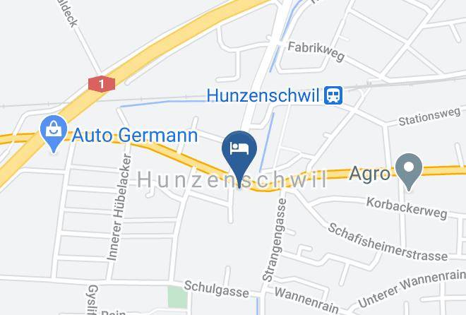 Lenzburg - Gasthof Kastanienbaum Maps