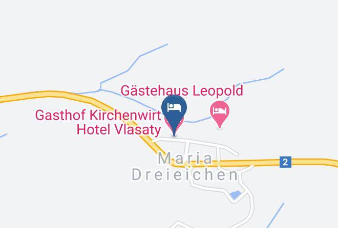 Gasthof Kirchenwirt Hotel Vlasaty Map