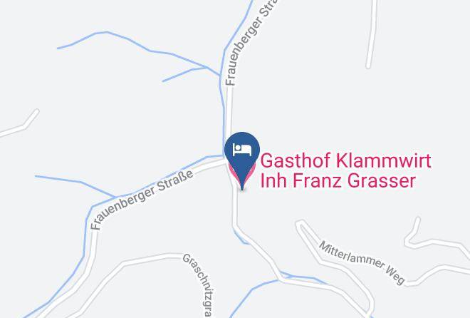 Bruck Murzzuschlag District - Gasthof Klammwirt Inh Franz Grasser Maps