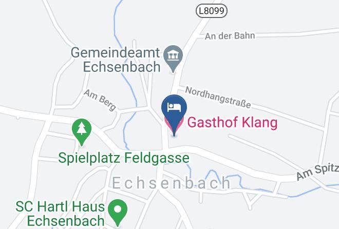 Zwettl - Gasthof Klang Maps