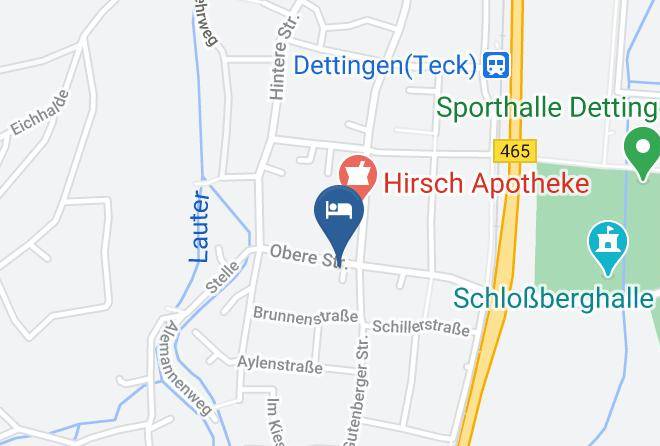 Esslingen - Gasthof Kleine Karte Maps