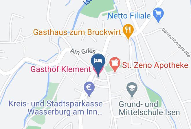 Erding - Gasthof Klement Maps