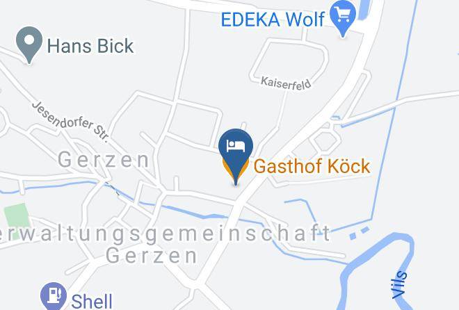Landshut - Gasthof Kock Maps