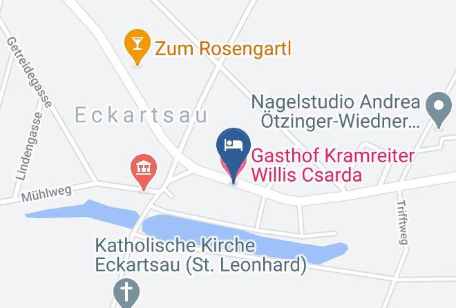 Ganserndorf - Gasthof Kramreiter Willis Csarda Maps