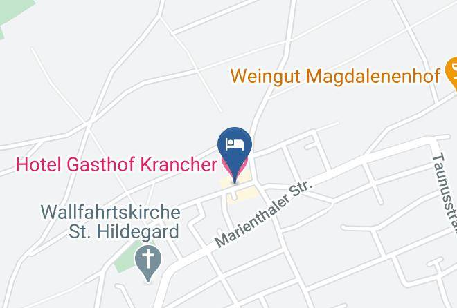 Rheingau Taunus Kreis - Hotel Gasthof Krancher Maps