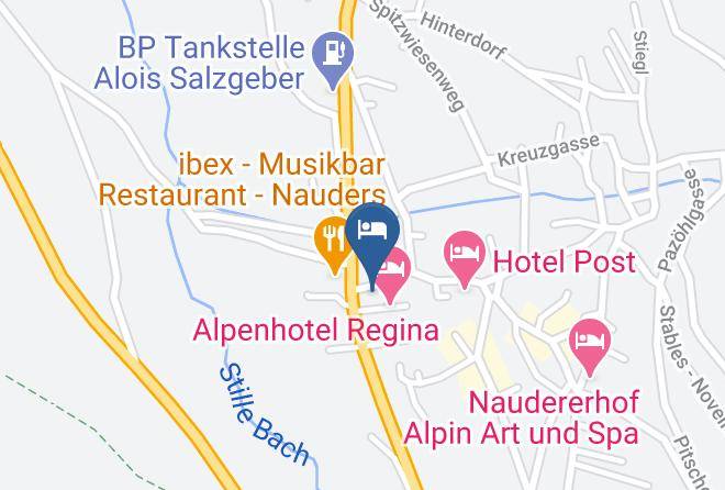 Landeck - Gasthof Kristall Maps