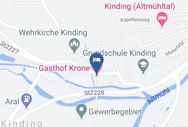 Eichstatt - Gasthof Krone Maps