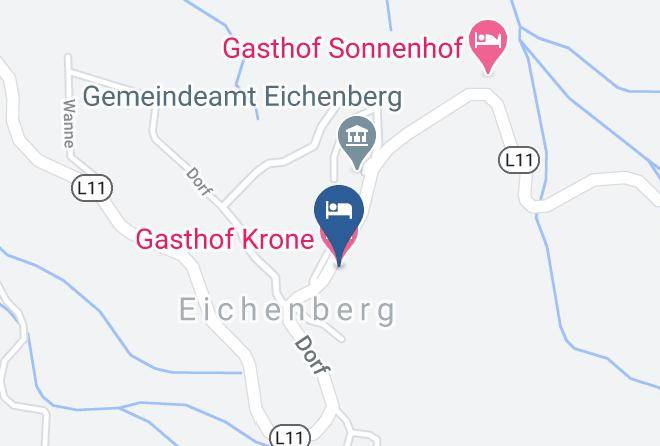 Bregenz - Gasthof Krone Maps
