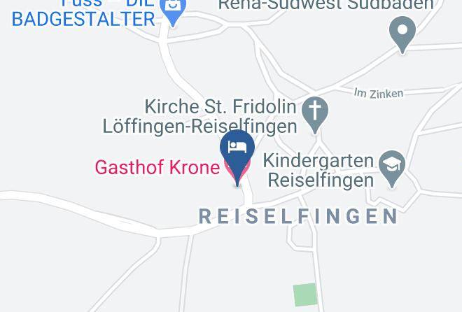 Breisgau Hochschwarzwald - Gasthof Krone Maps