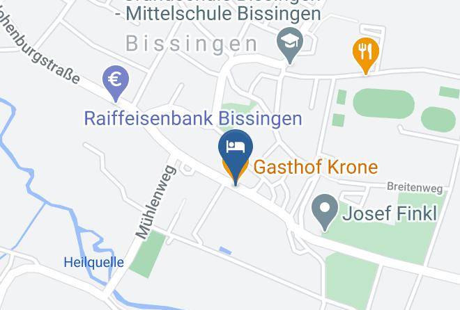Dillingen - Gasthof Krone Maps
