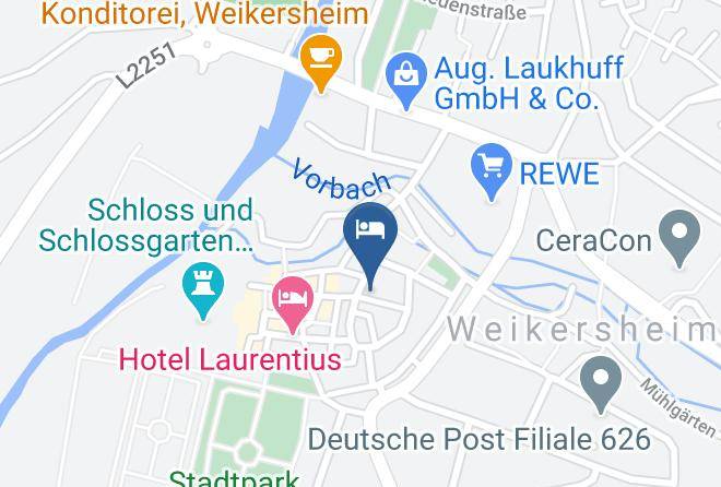 Main Tauber Kreis - Gasthof Krone Maps