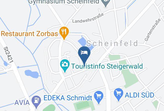 Neustadt An Der Aisch Bad Windsheim - Gasthof Krone Maps