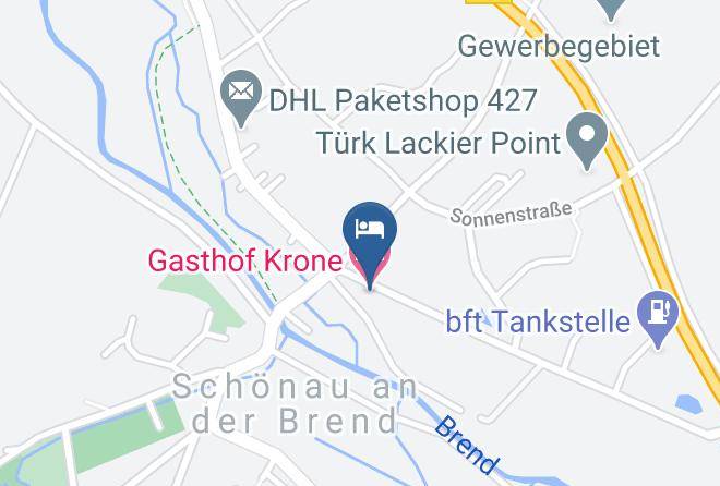 Rhon Grabfeld - Gasthof Krone Maps