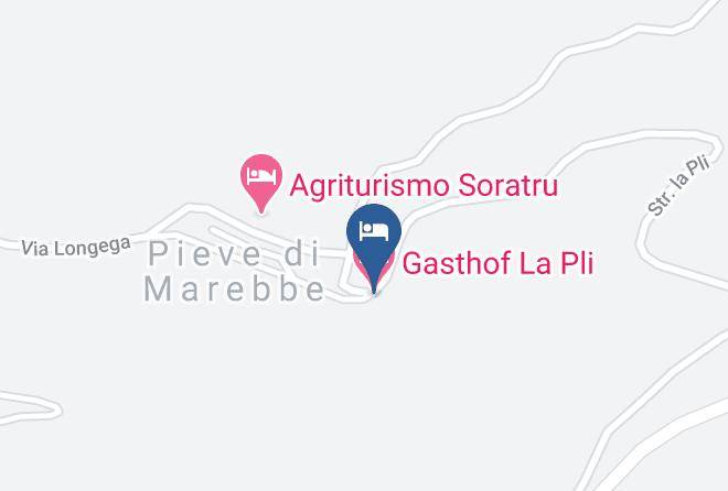 Bolzano - Gasthof La Pli Maps