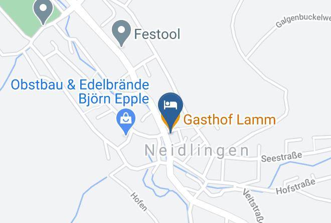 Esslingen - Gasthof Lamm Maps