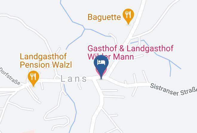 Innsbruck Land - Gasthof & Landgasthof Wilder Mann Maps