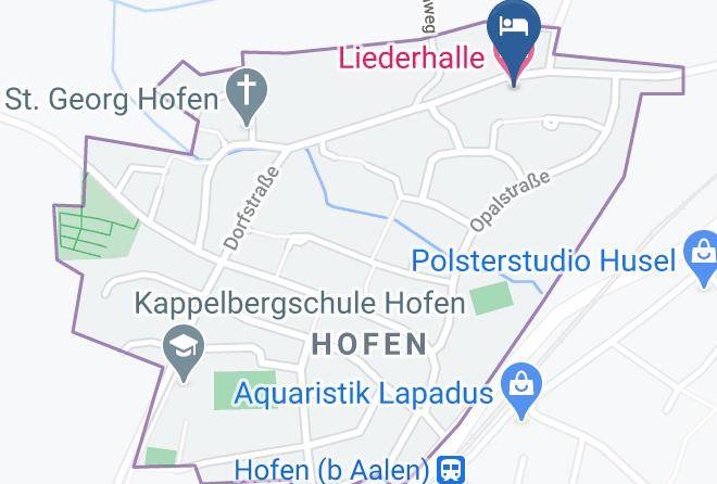Ostalbkreis - Liederhalle Maps