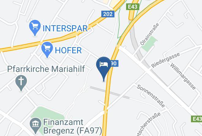 Bregenz - Gasthof Linde Maps