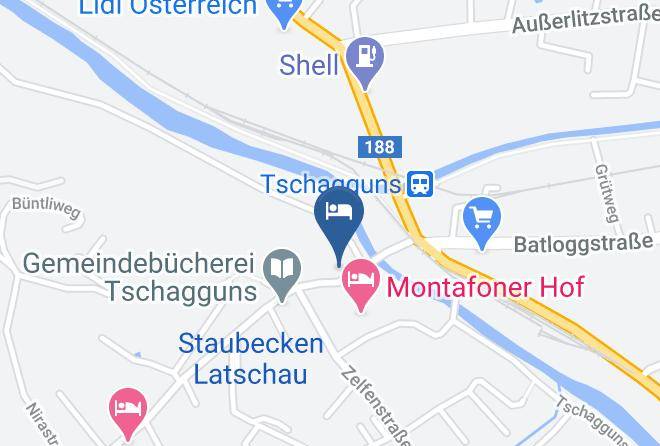 Bludenz - Gasthof Lowen Maps