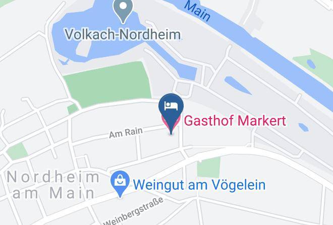 Kitzingen - Gasthof Markert Maps