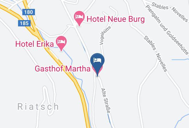 Landeck - Gasthof Martha Maps