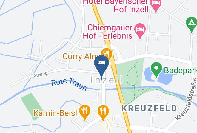 Traunstein - Gasthof Metzgerei Hirschbichler Maps