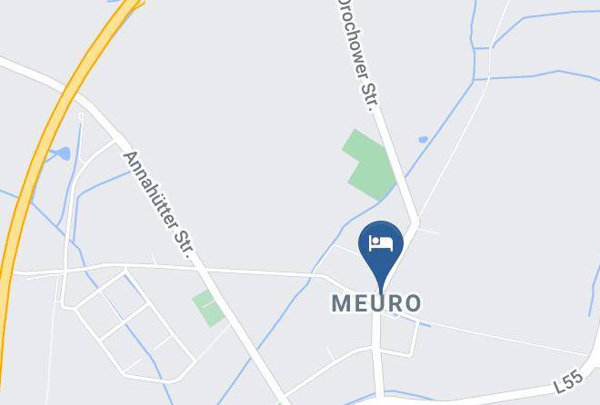 Oberspreewald Lausitz - Gasthof Meuro Maps