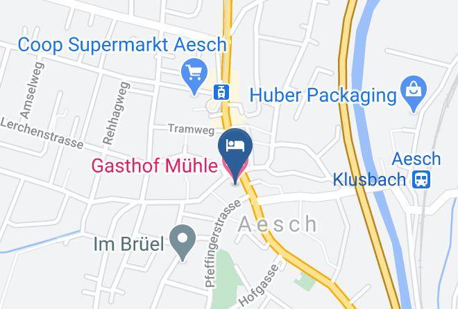 Arlesheim - Gasthof Muhle Maps
