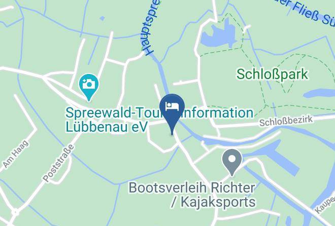 Oberspreewald Lausitz - Gasthof Muhle Maps