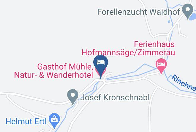 Regen - Gasthof Muhle Natur & Wanderhotel Maps