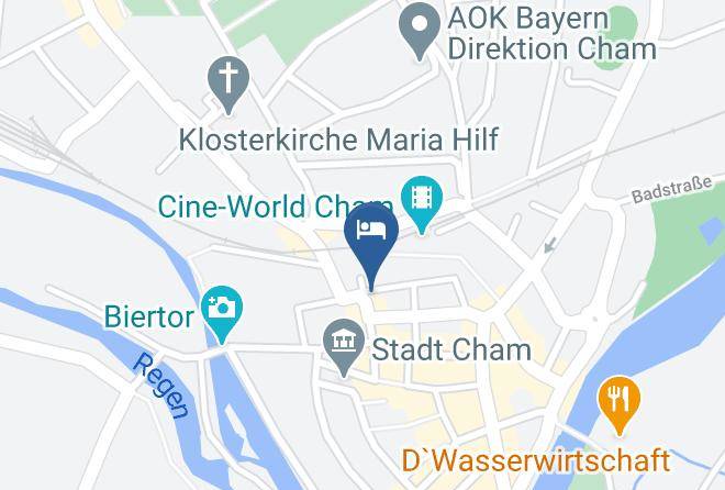 Cham - Gasthof Neue Post Maps