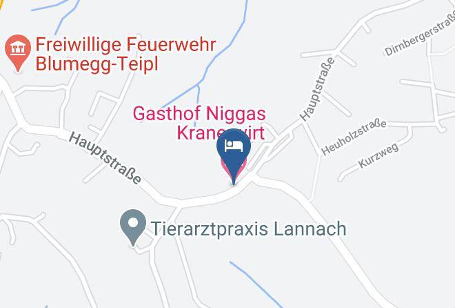 Deutschlandsberg - Gasthof Niggas Kranerwirt Maps