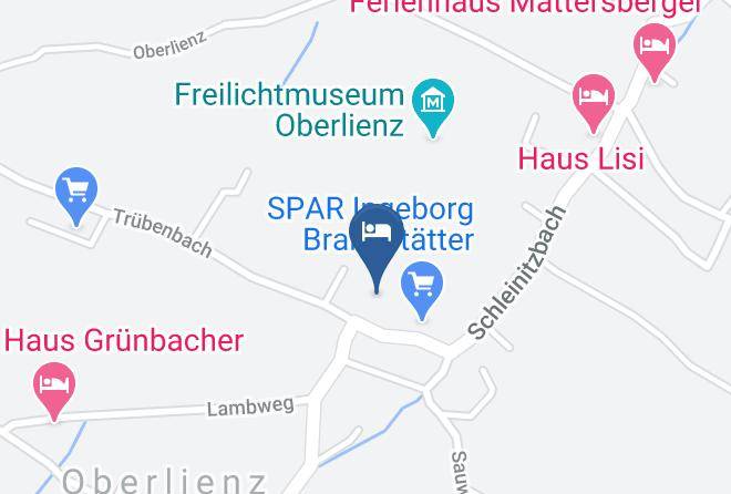 Lienz - Gasthof Oberwirt Maps