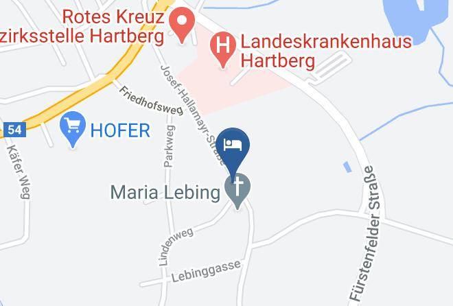 Hartberg Furstenfeld District - Gasthof Pack Zur Lebing Au Maps