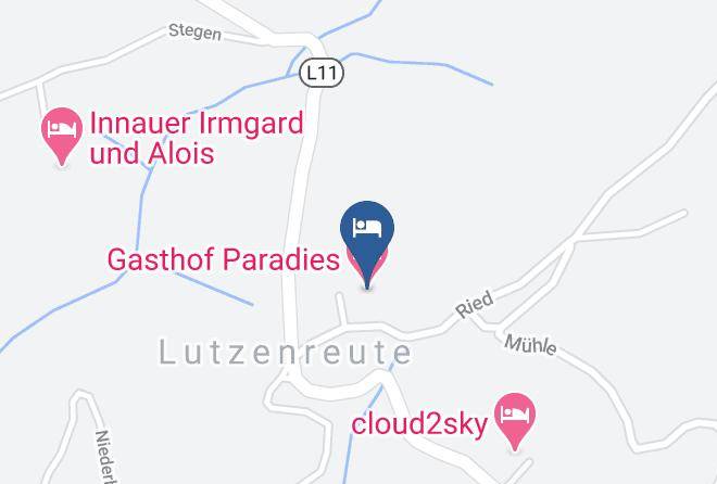 Bregenz - Gasthof Paradies Maps