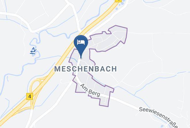 Coburg - Gasthof Pension Braustuble Meschenbach Maps