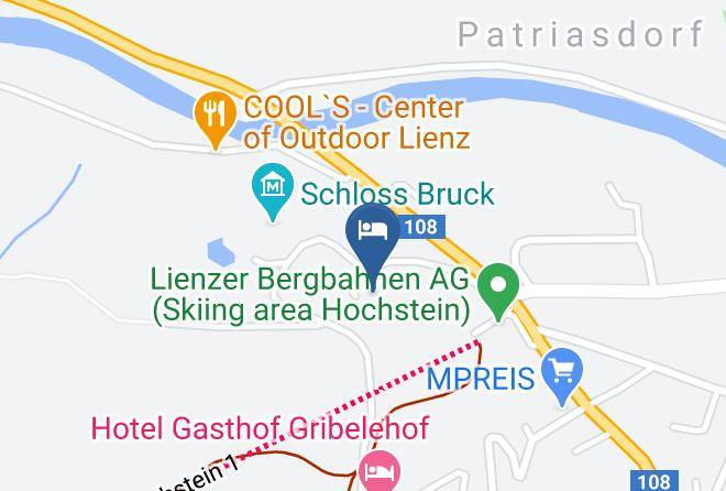 Lienz - Gasthof Pension Edlinger Bierkeller Maps